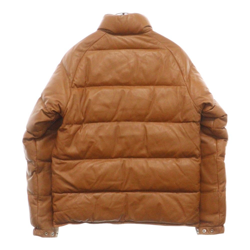 A BATHING APE (アベイシングエイプ) LEATHER CLASSIC DOWN JACKET 