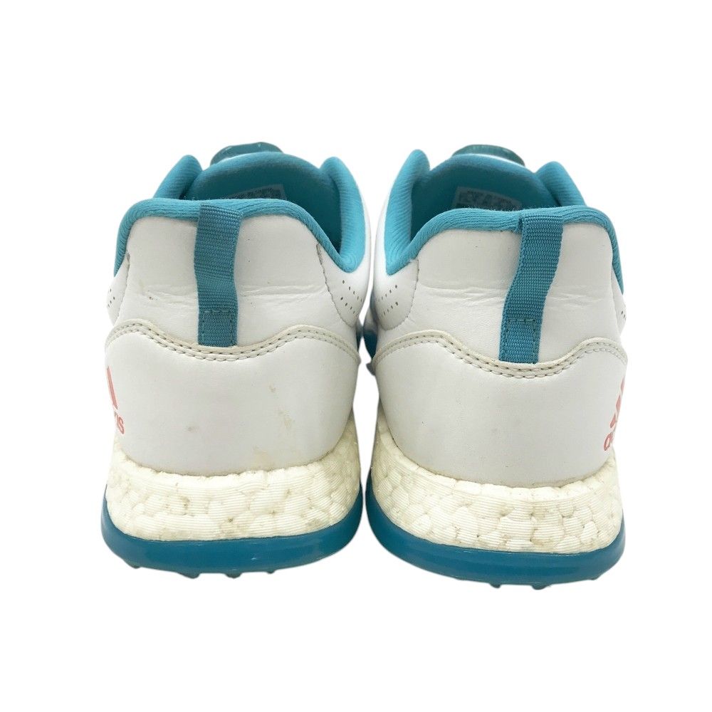 ADIDAS GOLF アディダスゴルフ Q44746 Boost BOA ゴルフシューズ  ホワイト系 24 [240101481032] ゴルフウェア レディース ストスト ADIDAS GOLF アディダスゴルフ Q44746 Boost BOA ゴルフシューズ