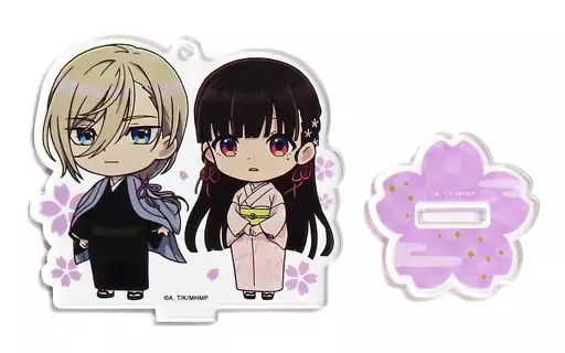 中古】キーホルダー 斎森美世＆久堂清霞(B) ペアアクリル
