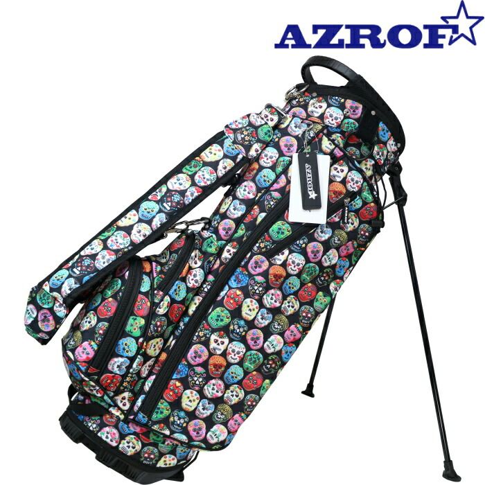 ＡＺＲＯＦ　アズロフ AZ-STCB02 スニーカーオフホワイト ゴルフバッグ AZROF スタンドキャディバッグ ver.2.0 ゴルフ 9インチ アズロフ
