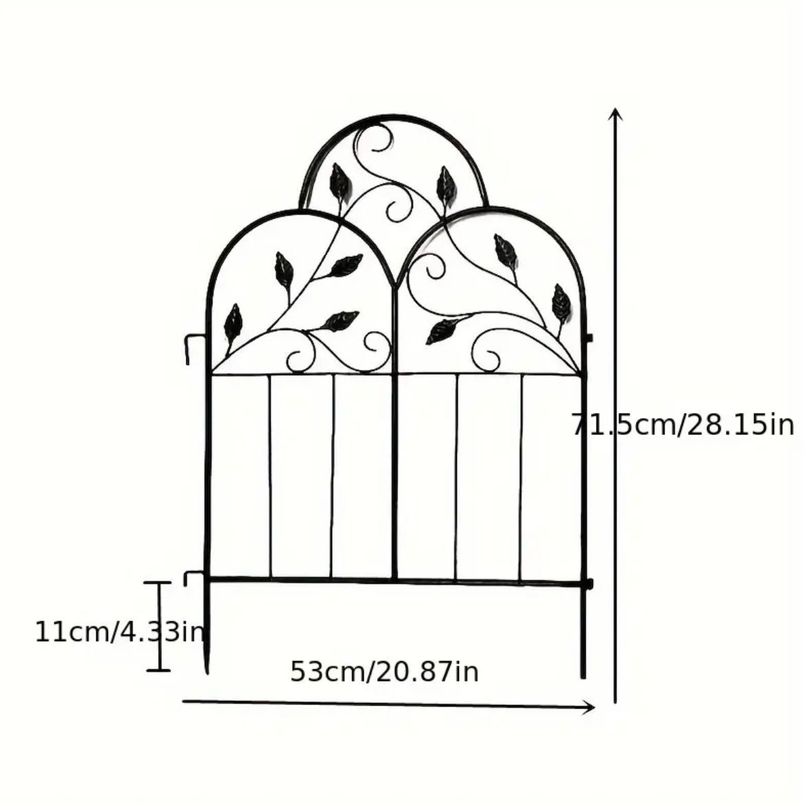 花壇用動物バリア構造