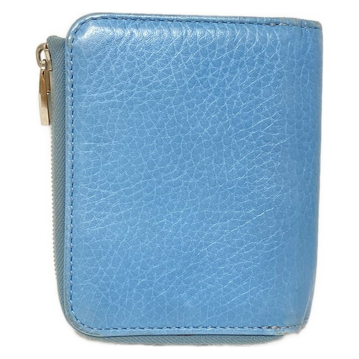 HIROFU ヒロフ ネイビー 二つ折り財布 HIROFU 送料無料 ヒロフ ピアット 2つ折り財布 レザー