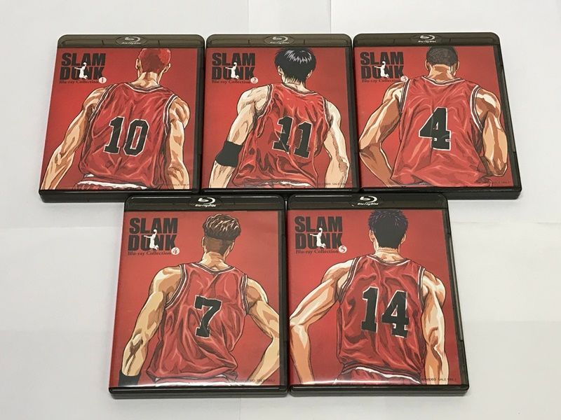 SLAM DUNK Blu-ray Collection 全5巻セット Amazon.co.jp | 特典全付 初回版 SLAM DUNK スラムダンク Blu