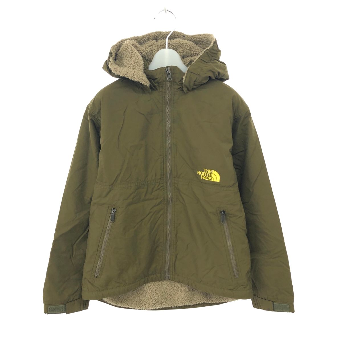 THE NORTH FACE ザノースフェイス  コンパクトノマドジャケット サイズ:140 NPJ71756 オリーブ  キッズ 　240001116205