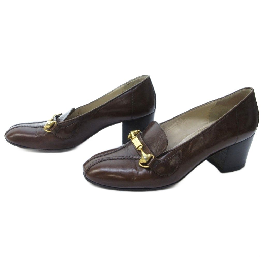 GUCCI グッチ　ホースビット　スリッポン　ローファー　ウール　GG柄 GUCCI】グッチ ホースビット ローファー レザー ラグソール