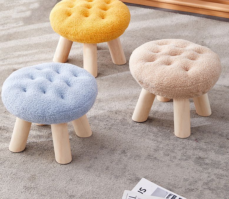 【新品未使用】ローチェア スツール アジアン家具 子供イス踏み台 ミニスツール おしゃれ 座椅子 正座補助 天然木 ロースツール