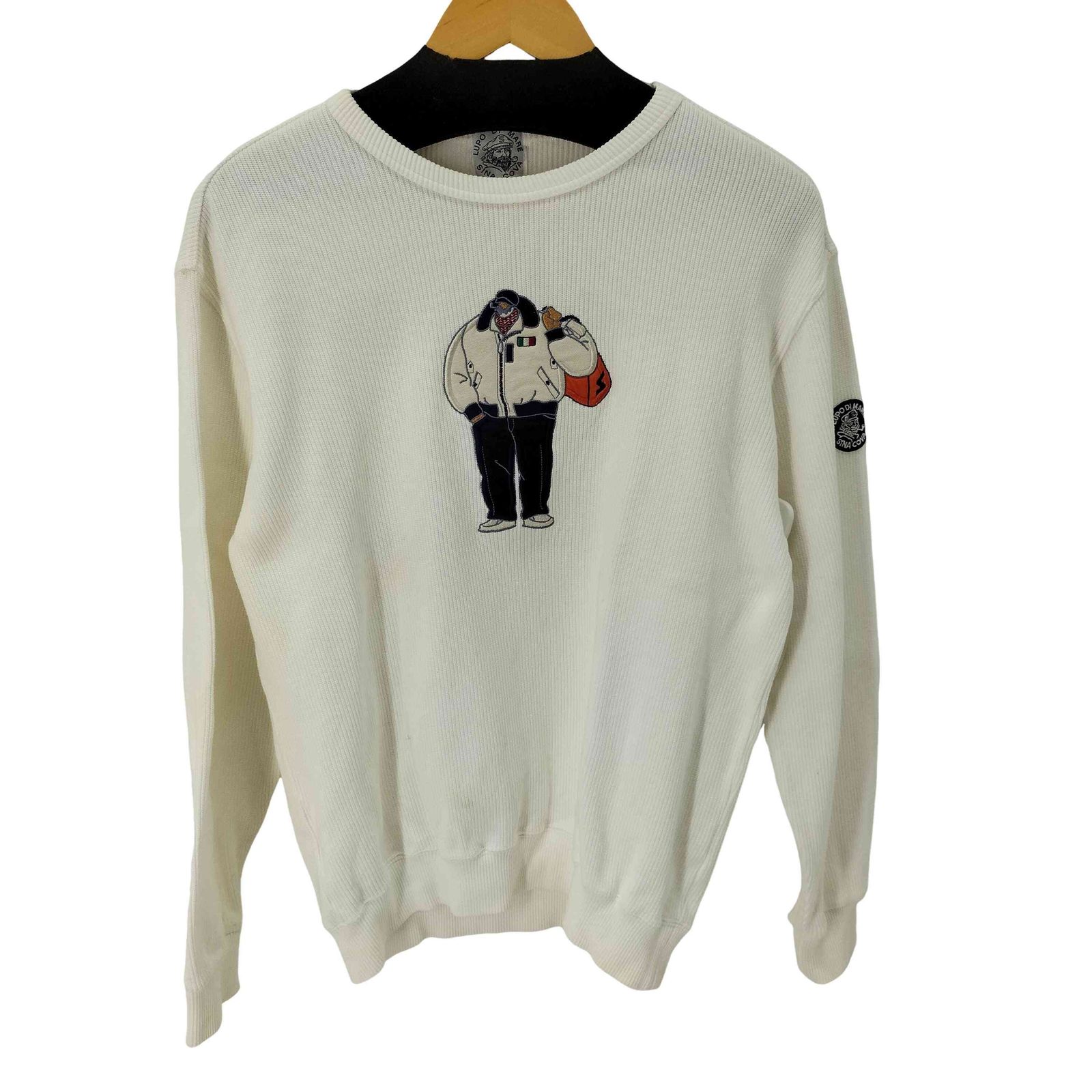 シナコバ SINA COVA ワッペン クルーネックスウェット メンズ import：M 