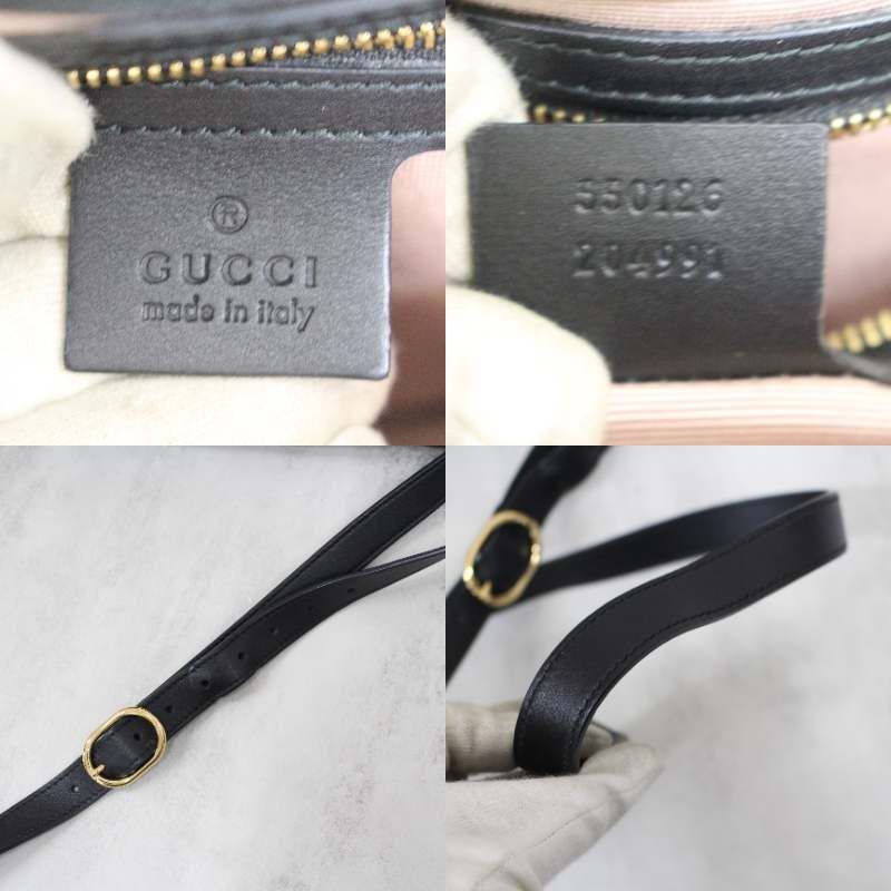 S094)【希少デザイン☆】GUCCI アリー ショルダーバッグ 550126