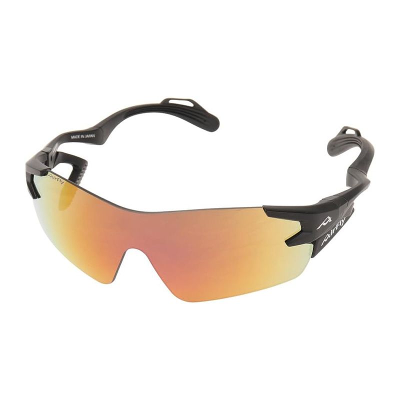 メーカー ZYGOSPEC ジゴスペック AirFly AF-301 C-3 ノーズパッドレススポーツサングラス パープルゴールド UVカット