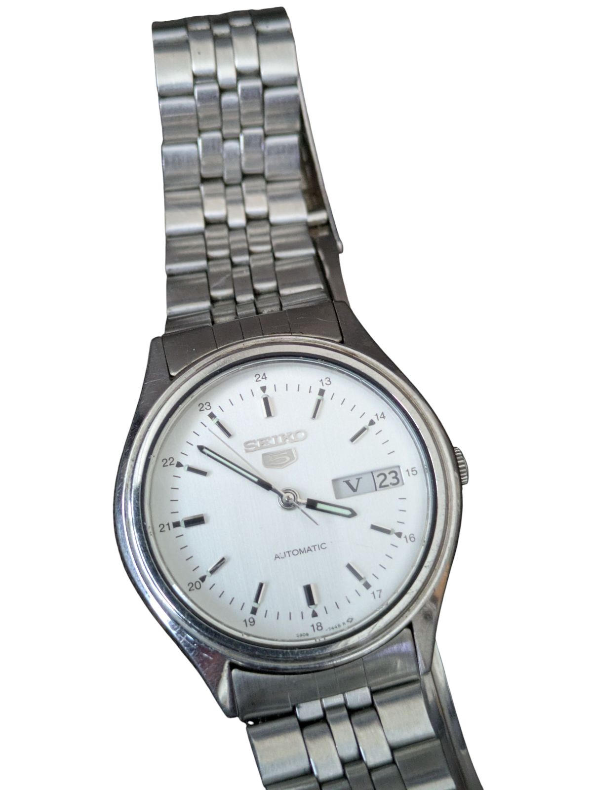 ◎稼働品　SEIKO セイコー ファイブ 6309-7320 自動巻 22 稼働品 SEIKO セイコー ファイブ 6309-7320 自動巻 デイデイト