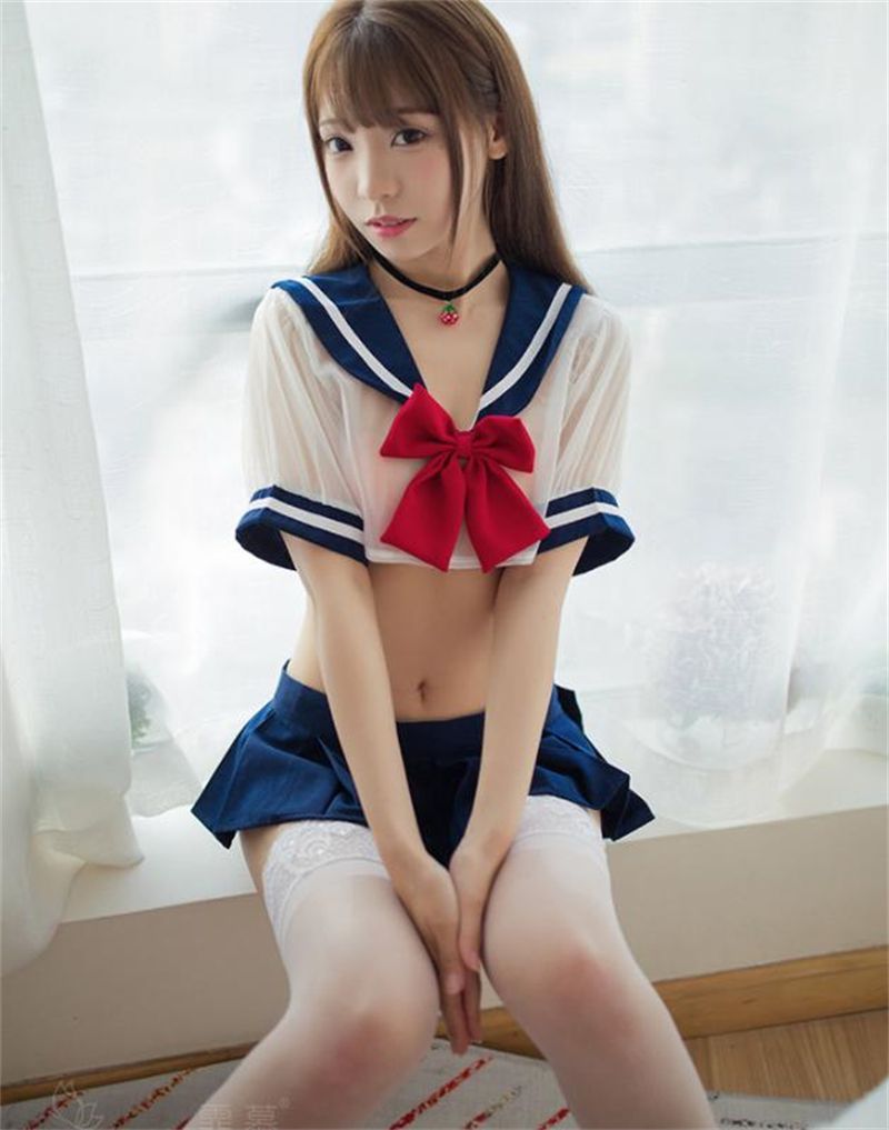 制服の裏地　エロ コスプレ セーラー服 制服 衣装 ハロウィン コスプレ衣装 女子生 セクシー衣装 高校生 学生 セクシーコスプレ コス セクシ スカート コスイベント  ミニスカート セクシー 透ける エロい 余興 - メルカリ