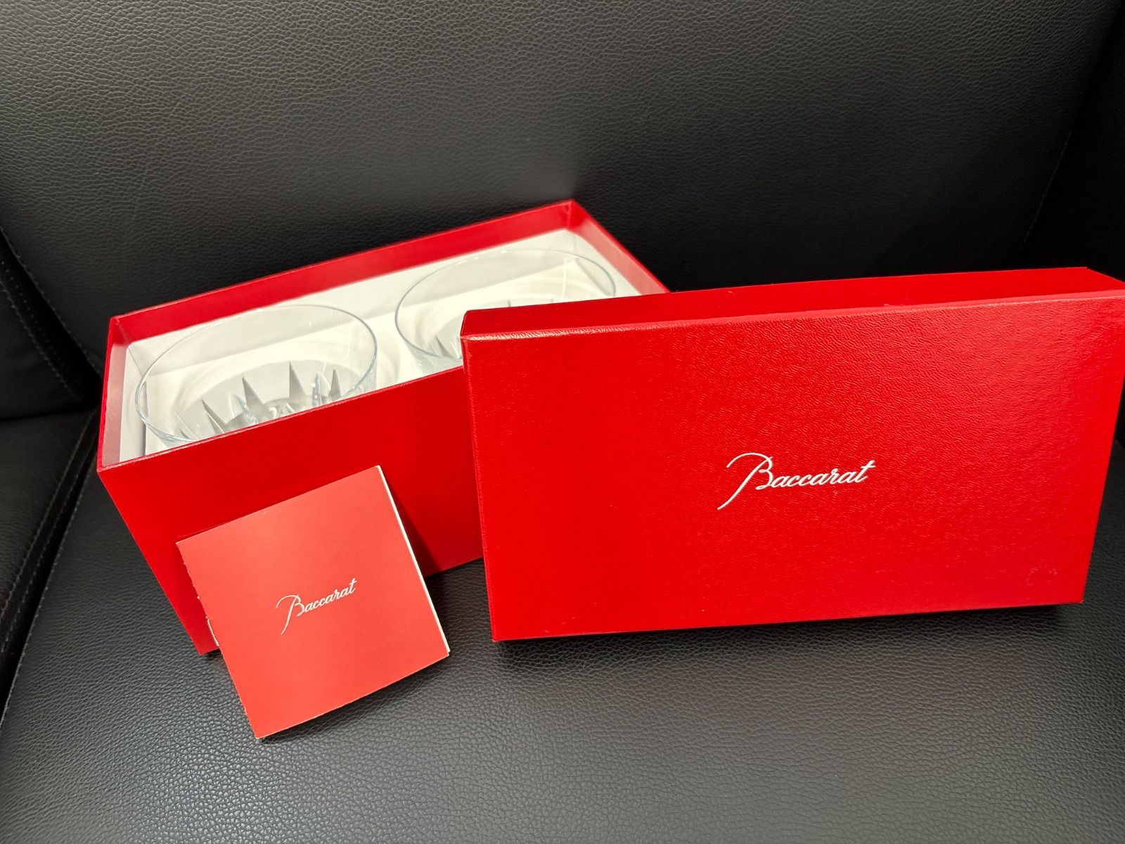 2025 BACCARAT バカラ クリスタルグラス 2個セット