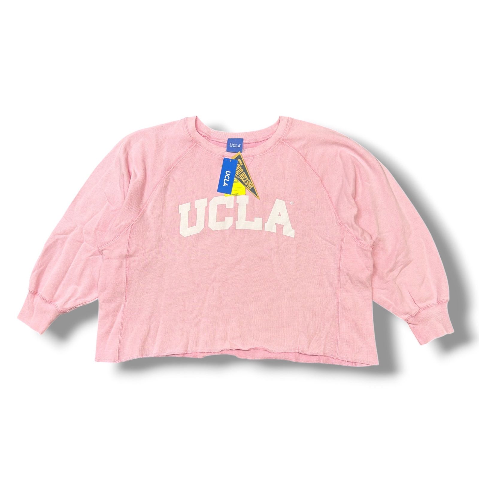 参考上代12100円 未使用品 GOOD ROCK SPEED UCLA RAGLAN SWEAT 