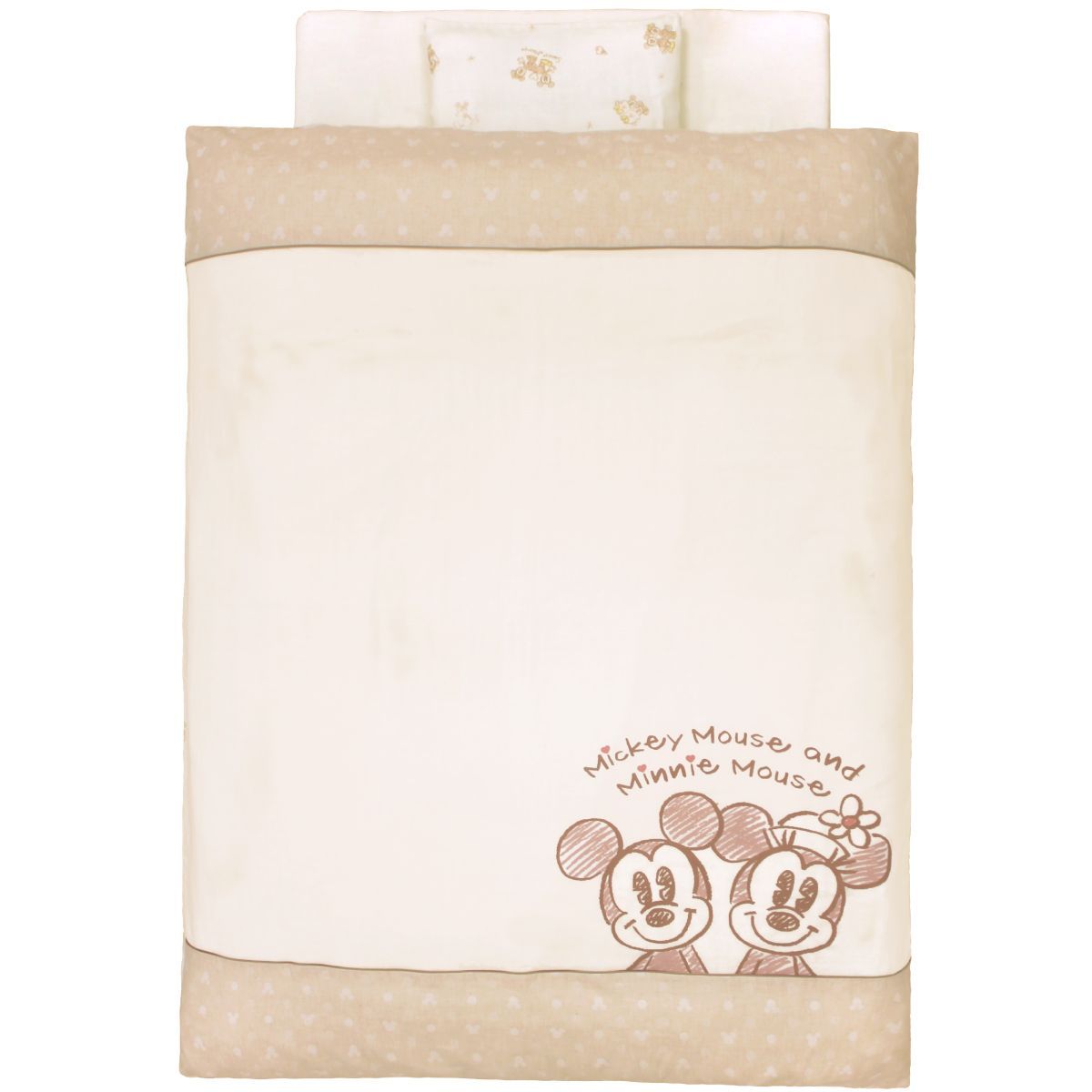 un doudou ディズニー ベビー布団セット 11点セット ミッキーオーガニックコットン ダブルガーゼ ベビー用品 新生児 全部洗える 出産準備 出産祝い ギフト RF NZ 1122