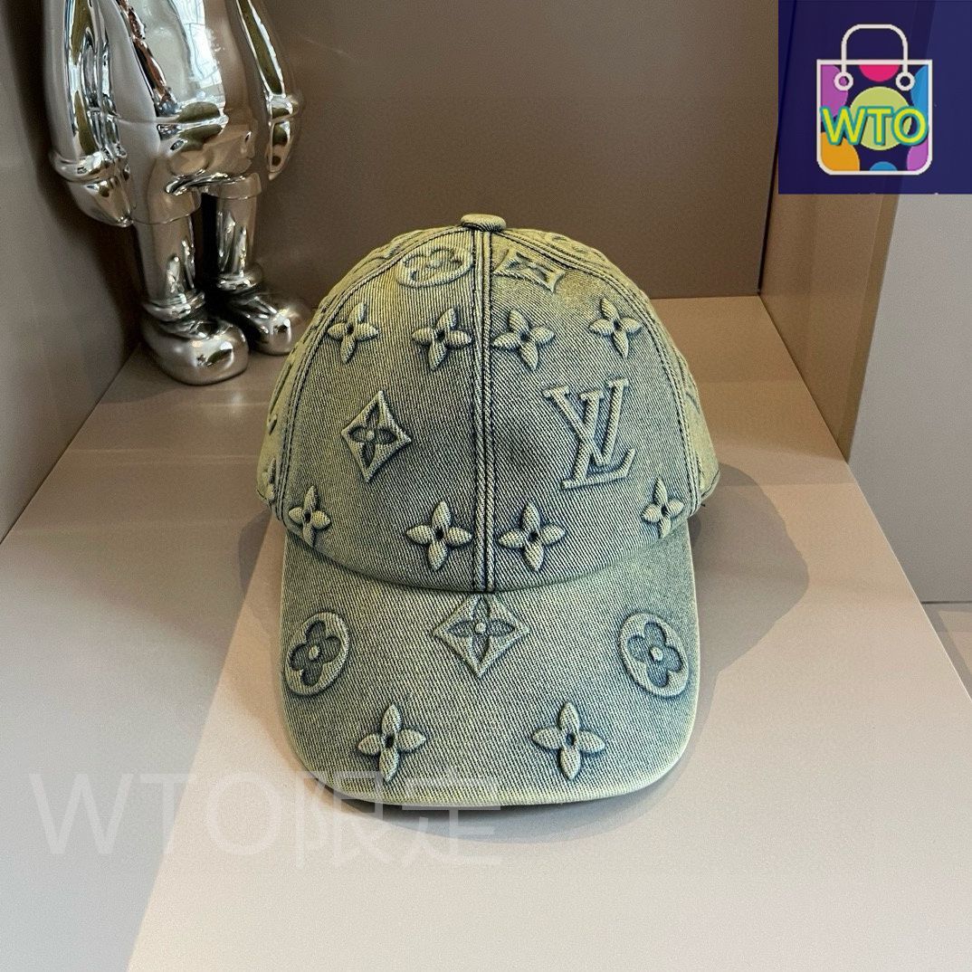 Louis Vuitton デニムベースボールキャップ 今日特価】LV デニム ベースボールキャップ-2 - メルカリ