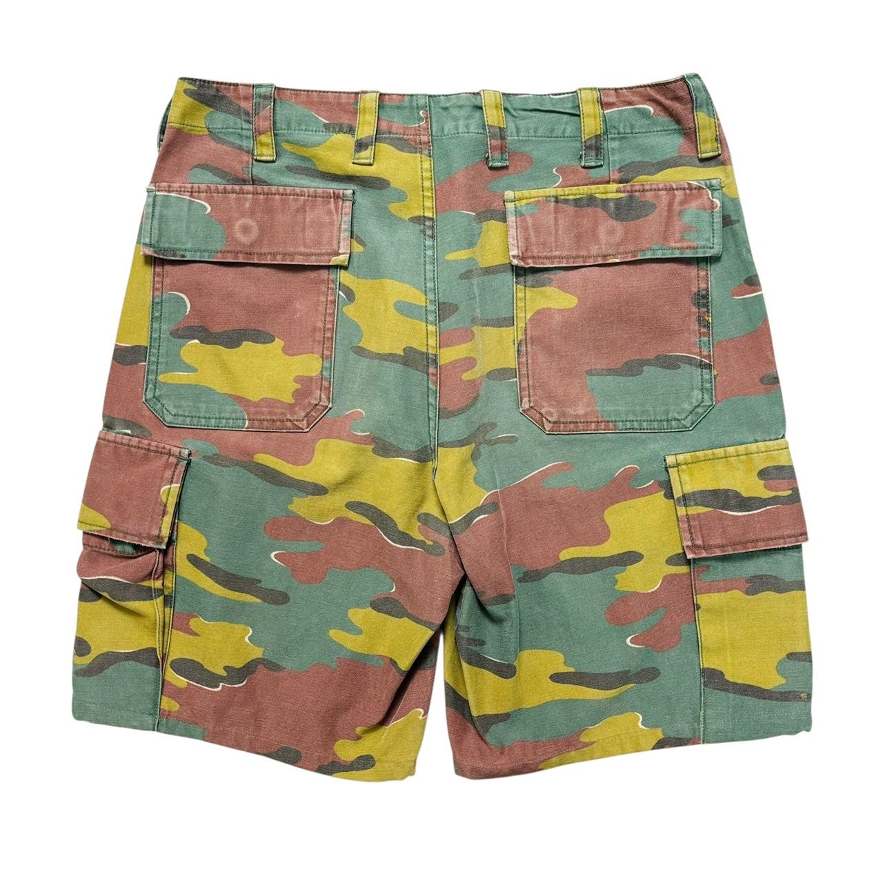 ベルギー軍 1952 Sショートパンツ 復刻番 カーキ 〔 サイズ3 〕 代引不可 イギリス軍グルカショートパンツカーキトロピカルタイプNO6