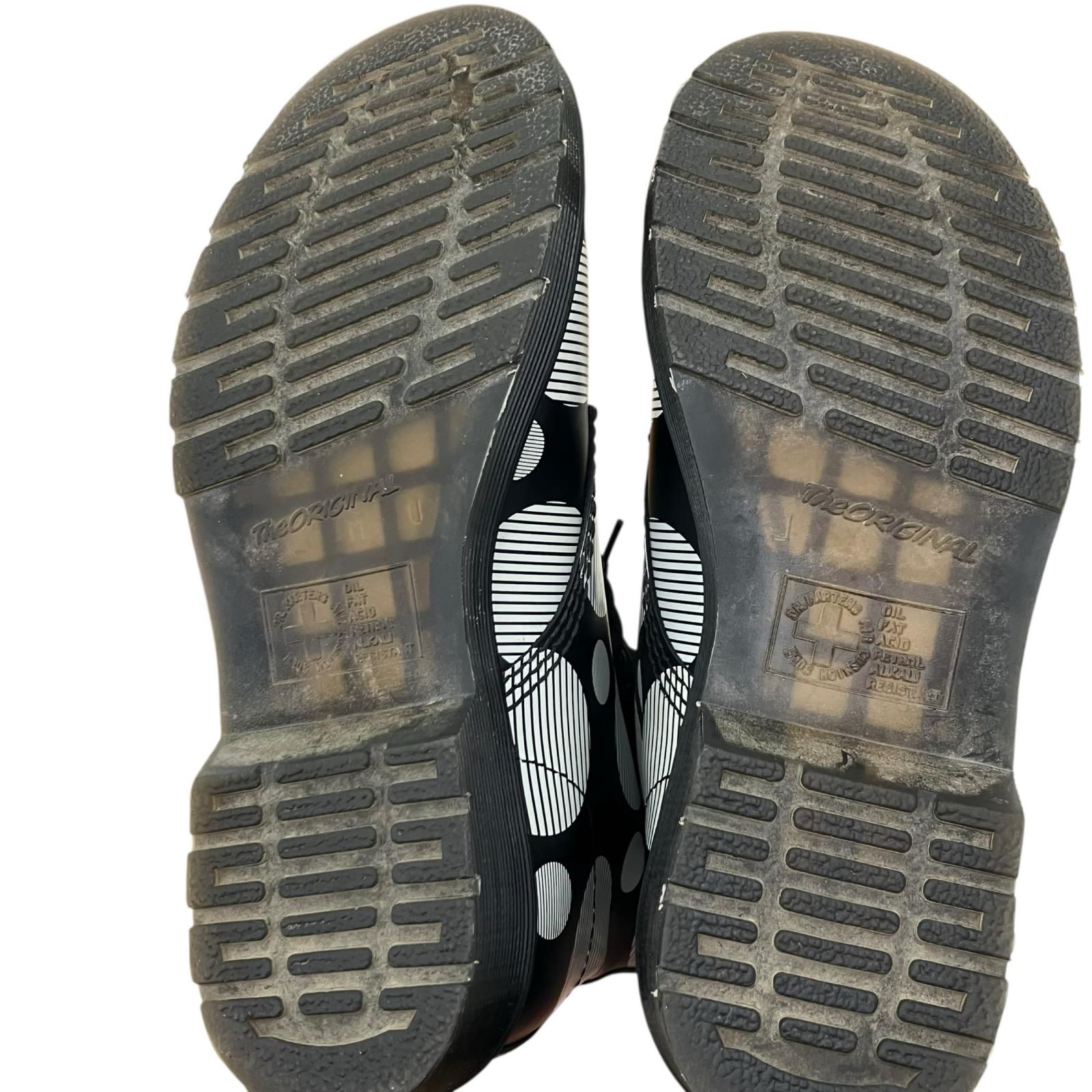 186000 Dr.Martens ドクターマーチン ブーツ ポルカドット 26876 25 黒