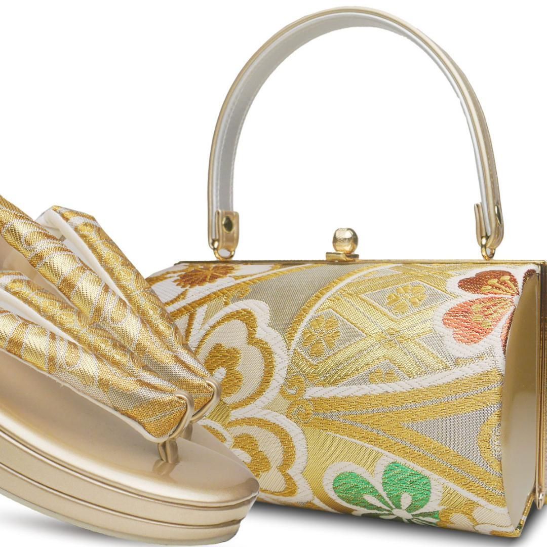 和装 草履 バッグ セット 帯地 振袖 成人式 wzouribag49-1