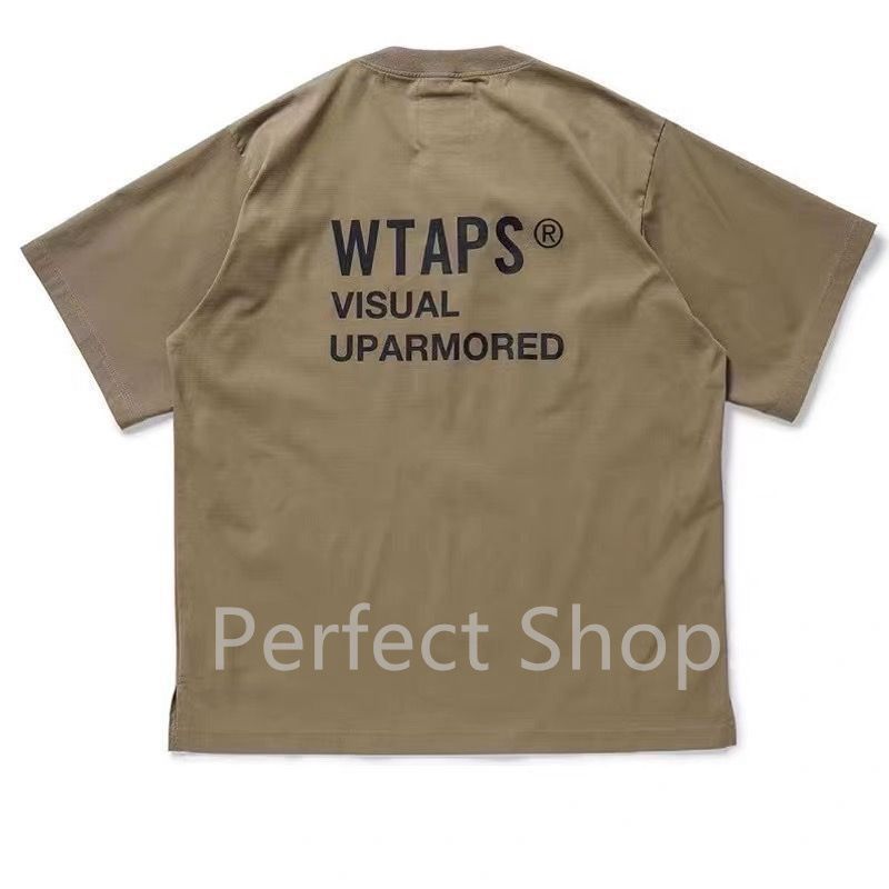 ★大人気★ WTAPS SMOCK SS RIPSTOP COOLMAX ファッション メンズ トップス Ｔシャツ ベージュ