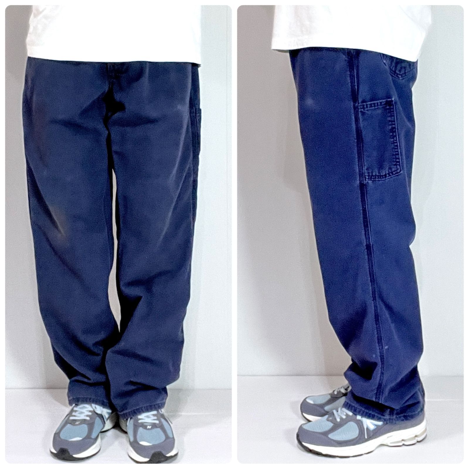 S*L様 Carhartt カーハートネイビー　ペインターパンツ　W32Ｌ32 Carhartt W32L32 FR DNY ダックペインターパンツ ネイビー紺 Carhartt
