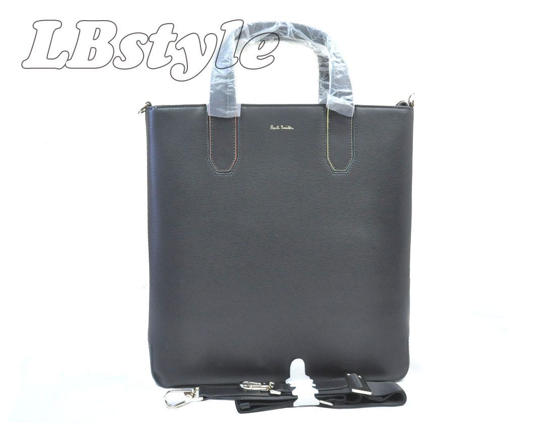 ポールスミス ビジネスバッグ メンズ paulsmith ２WAY ビジネスバッグ レディース ポールスミス BST Cライン床革 メンズ レディース ビジネスバッグ ポールスミス