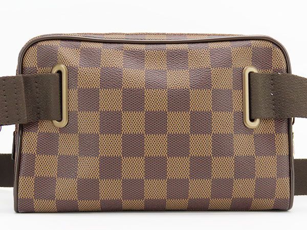 未使用】ルイヴィトン LOUIS VUITTON ダミエ バム バッグ ブルックリン