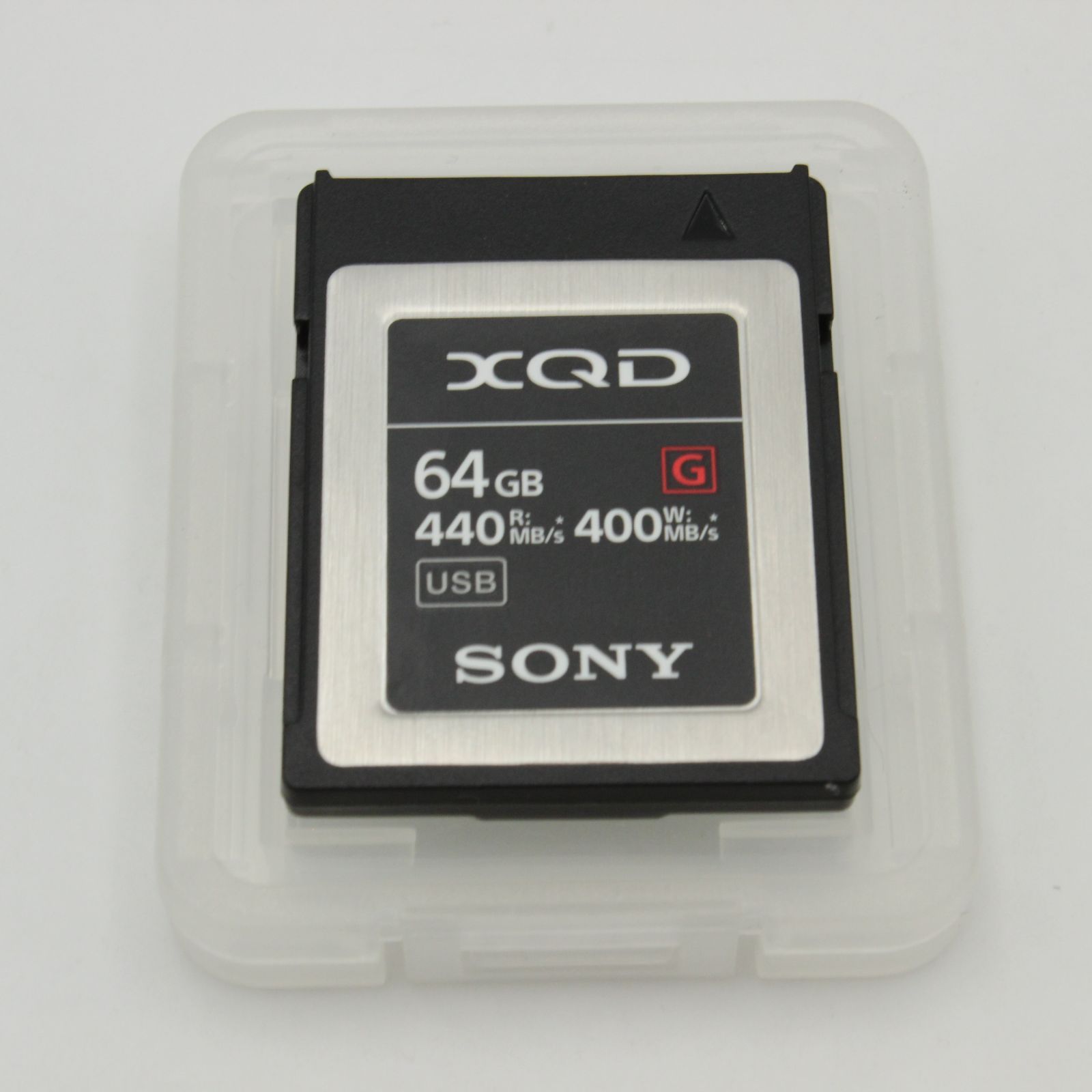 極美品】 SONY ソニー QD-G64F XQD メモリーカード 64GB カードケース