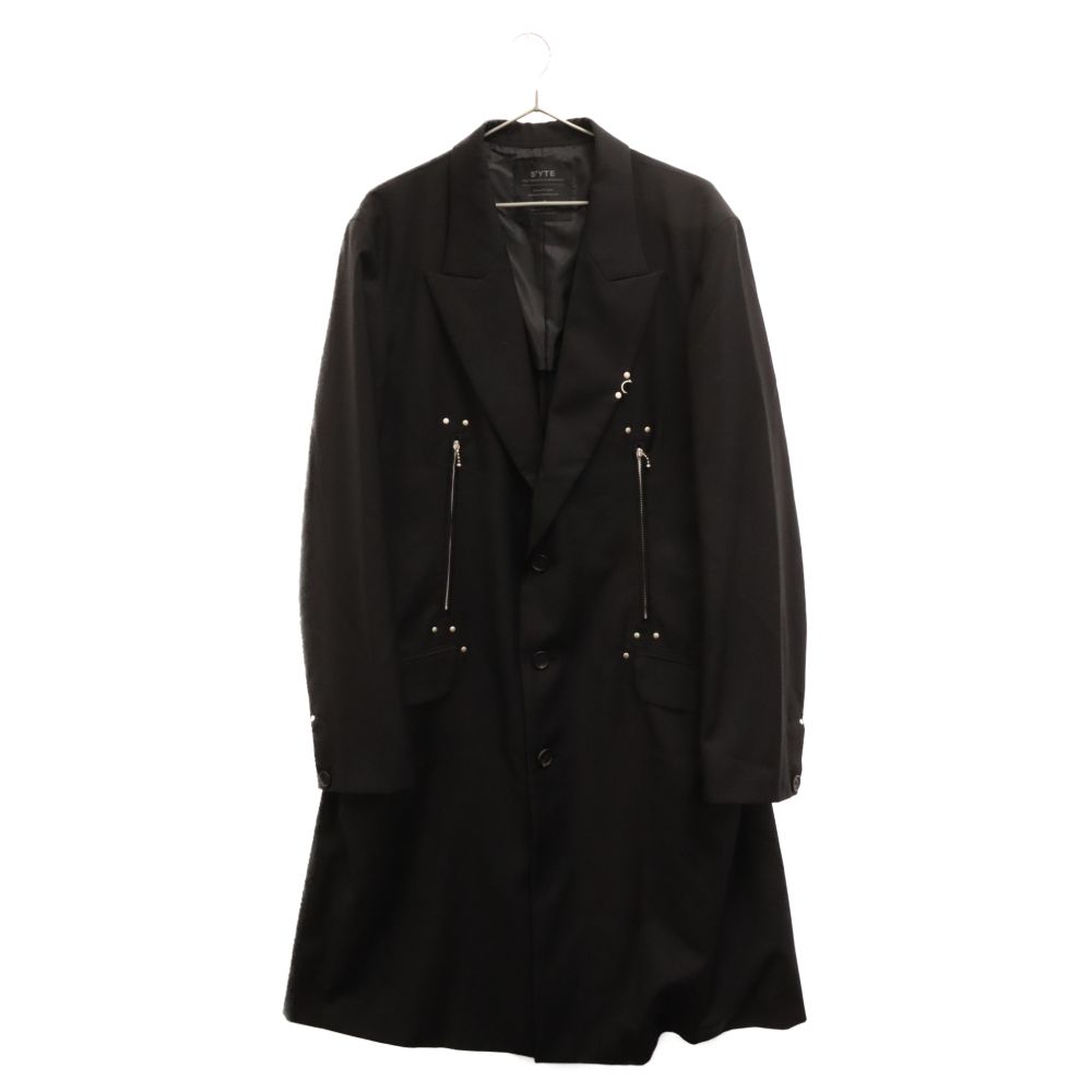 s'yte (サイト) Zip pocket one color coat ジップポケットワン