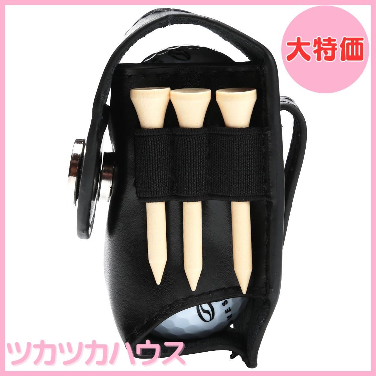 大特価】SORIOKI ゴルフボールケース 本牛革製 【4点セット】ボール2個