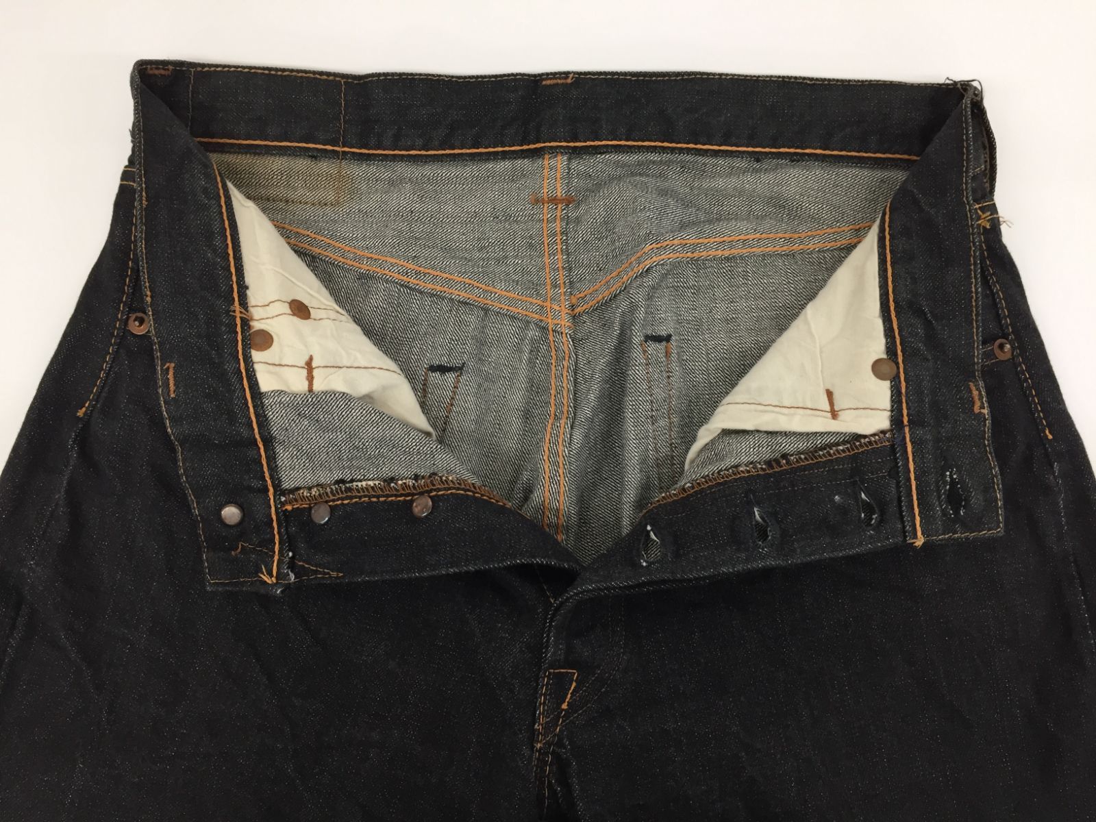 JOE McCOY 先染めブラックデニムパンツ Lot 806 【M128-20250525-03KS】