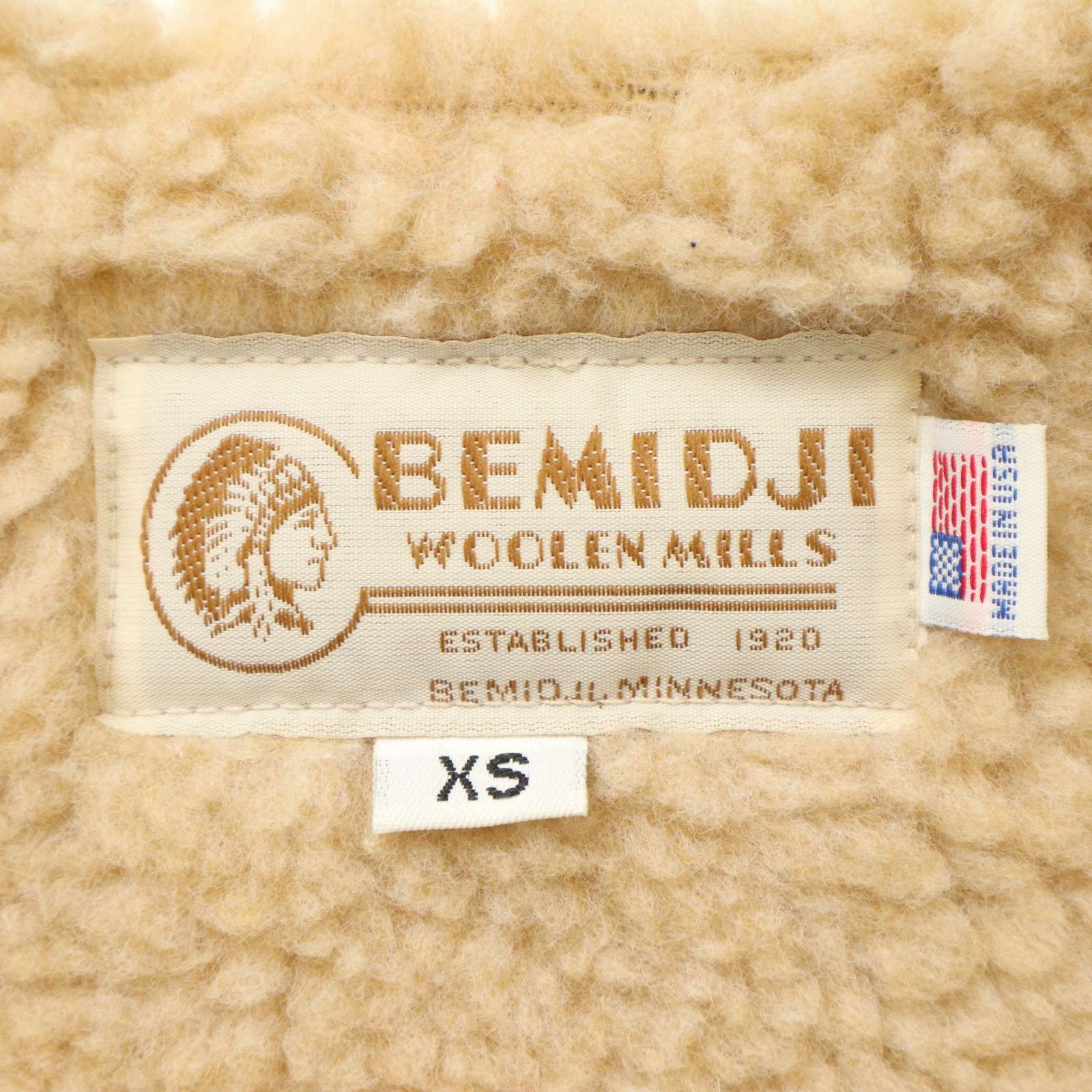 USA製☆ BEMIDJI WOOLEN MILLS ベミジ ウーレンミルズ 秋冬 ボア 