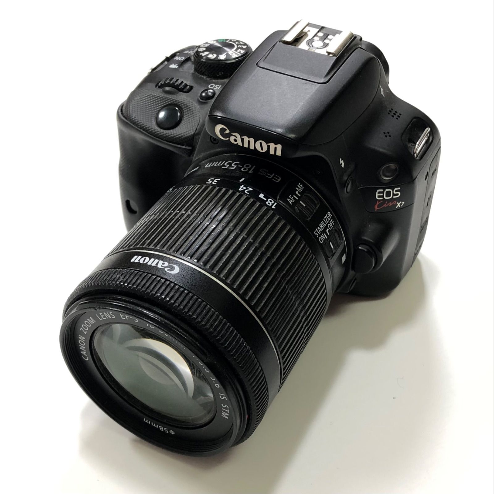 ジャンク品 Canon EOS Kiss X7 EF-S 18-55 STM デジタルカメラ