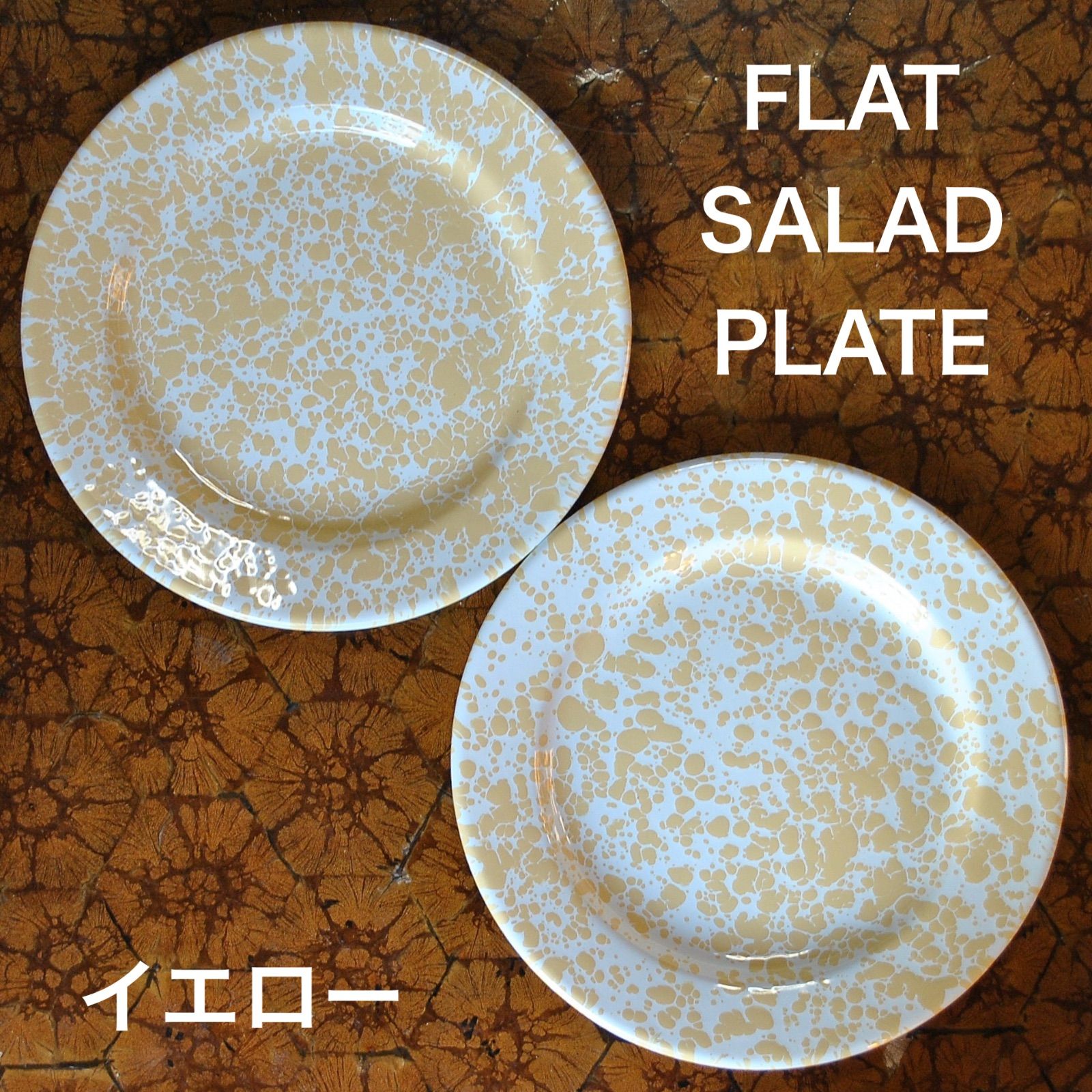 クロウキャニオンホーム CROW CANYON HOME琺瑯食器フラットサラダ