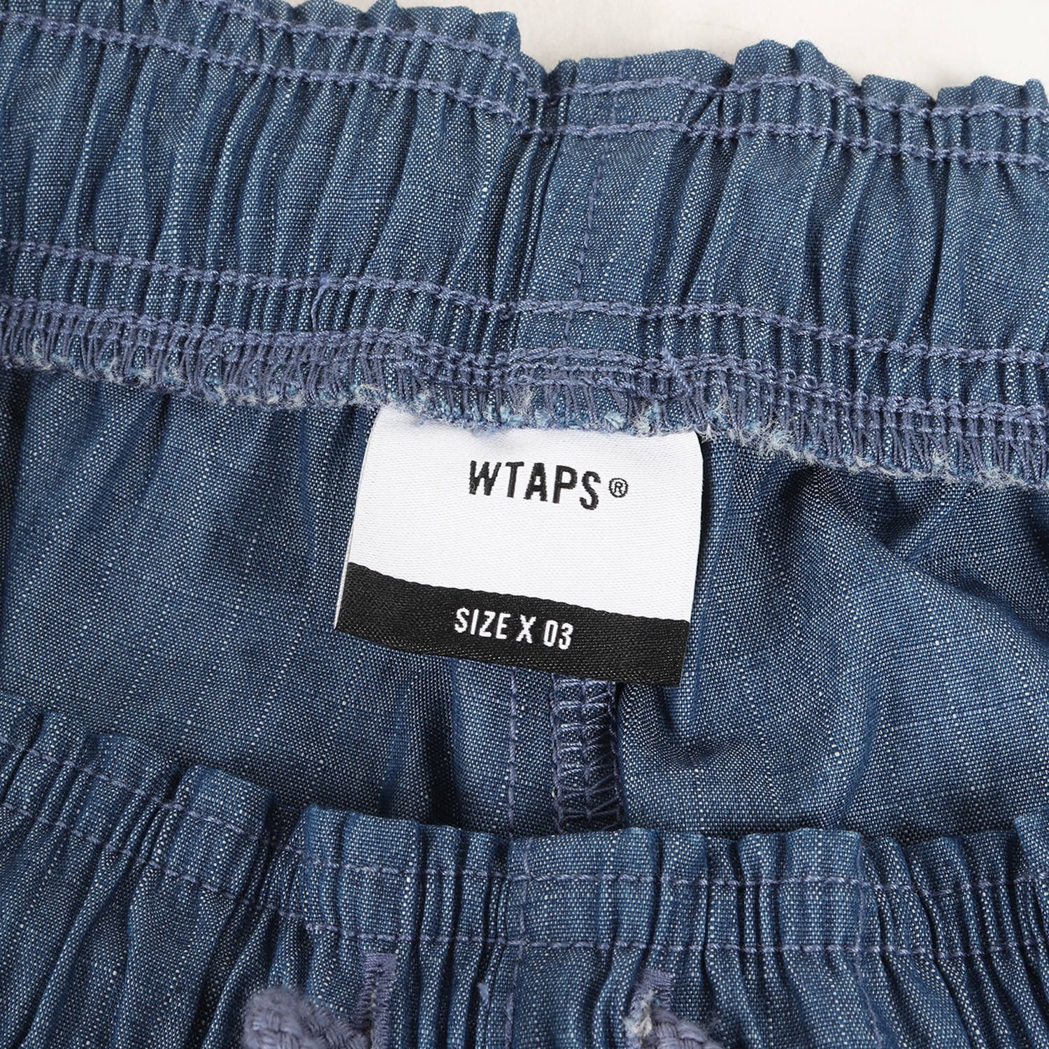 デニム/ジーンズ SEAGULL 03 TROUSERS NYCO. RIPSTOP. DENIM WTAPS SEAGULL 03 NYCO. RIPSTOP. DENIM L
