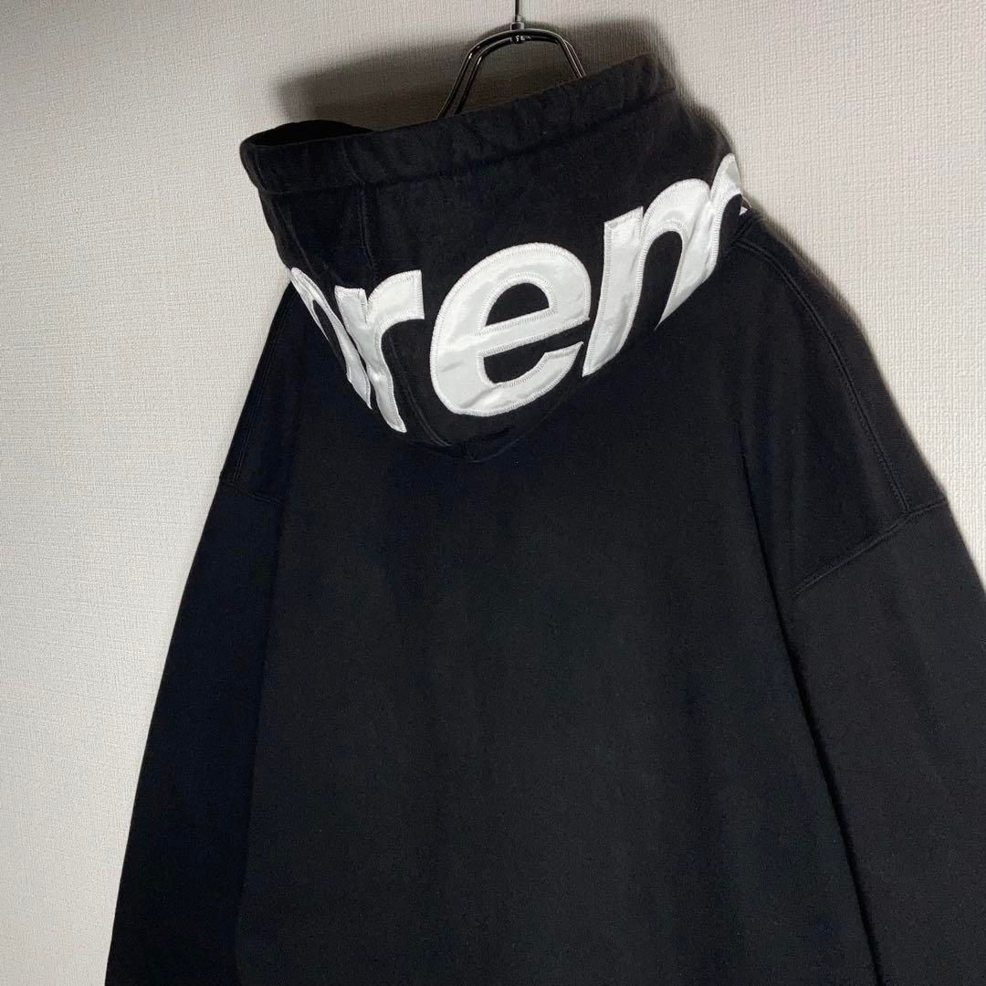 ✨大人気 【Supreme】 プルオーバーパーカー M フードロゴ se846.jpg