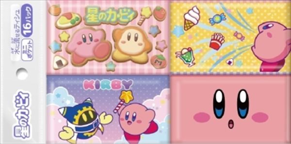 まとめ買い-60点セット 星のカービィ ミニポケットティシュ１６個組 ダイレイ ティッシュ