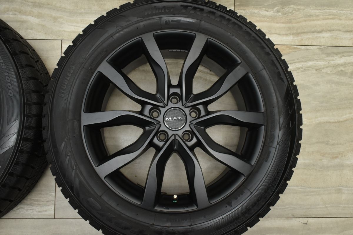 バリ溝】MAK ケルン 18in 7.5J +38 PCD114.3 トーヨー ウィンター