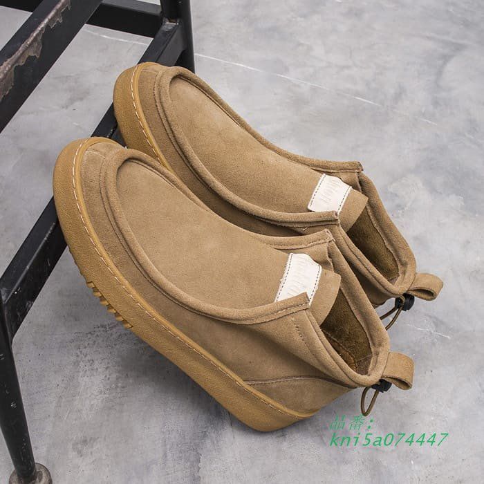 スエード ショート ブーツ メンズ ハイカット 靴 原宿 オシャレ ストリート 中学生 韓国 10代 通学 通勤 20代 ファッション 高校生 kni5a074447