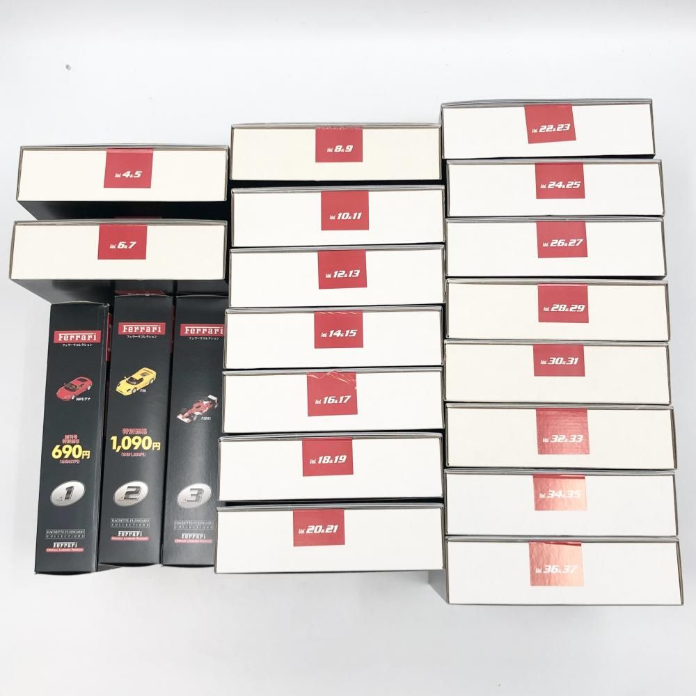 中古】一部開封 アシェット フェラーリコレクション 1～89号