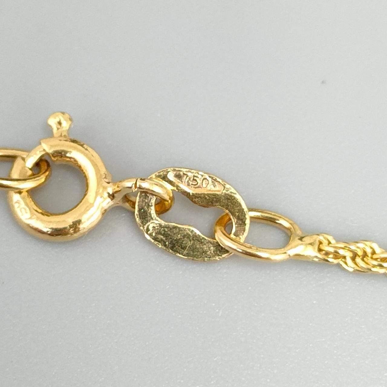 イタリー ロープチェーンネックレス