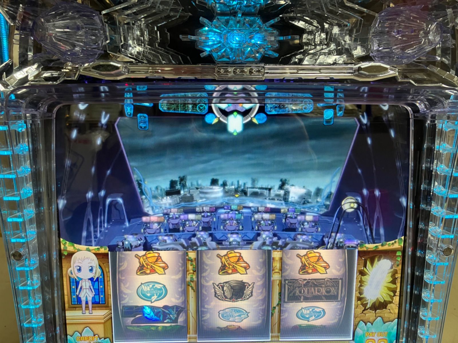 送料無料 パチスロ実機 アミューズ仕様 創聖のアクエリオンII - メルカリ