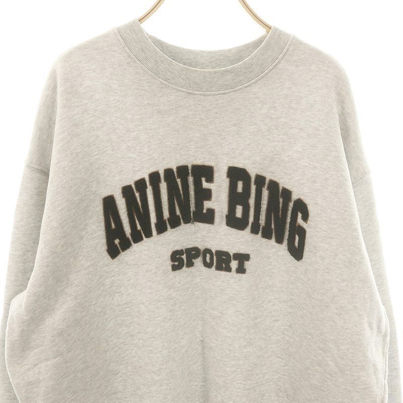 ANINE BING/アニービン MILES LETTERMAN スウェットシャツ