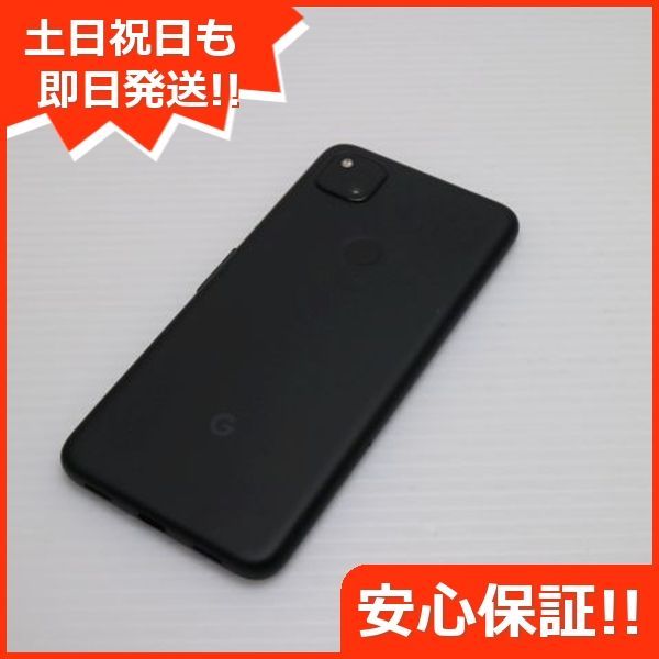 新品同様 SoftBank Google Pixel 4a 128GB ジャストブラック