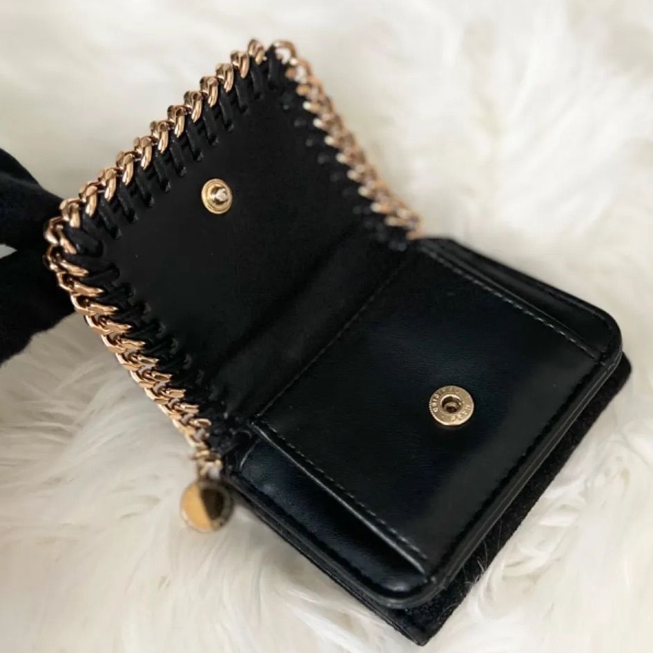 新品 ステラマッカートニー　スモール ウォレット　ファラベラ ウィメンズ ウォレット カードホルダー ビューティケース