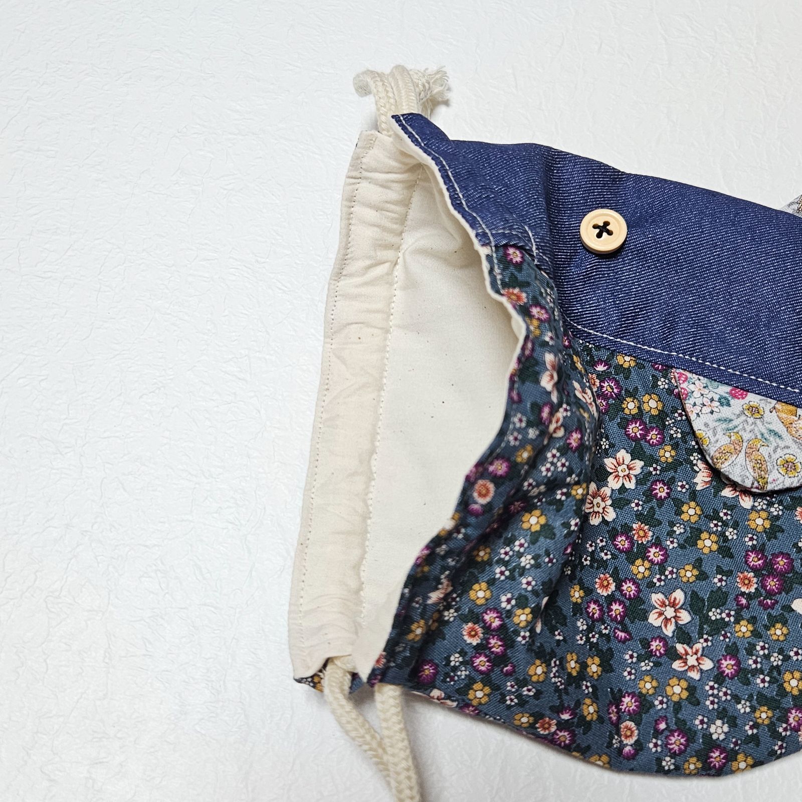 お魚巾着 巾着袋 さかな フグ ふぐ ハンドメイド No.618 - メルカリ