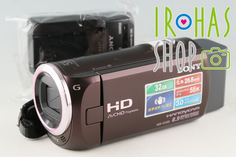 【美品】sony HDR-CX390 Sony HDR-CX390 Handucam With Box *Japanese version only