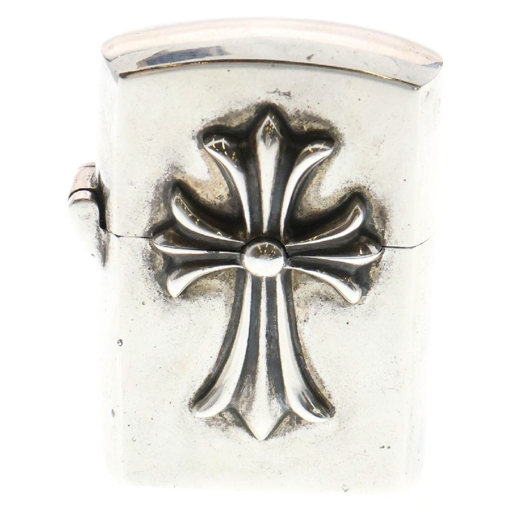 CHROME HEARTS クロムハーツ ZIPPO LIGHTERZ-V1 V1スモールCHクロスジッポライター シルバー