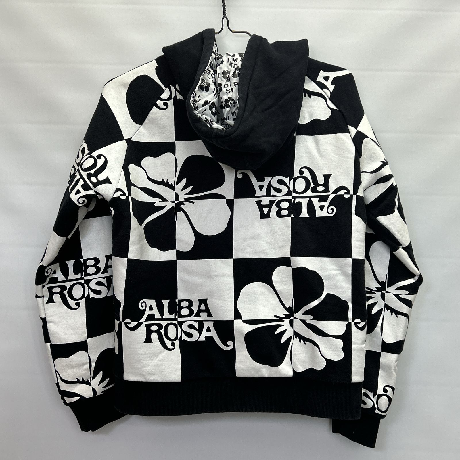 浜館77-2142】 【店舗併売品】 ALBA ROSA アルバローザ マス目 ジップ
