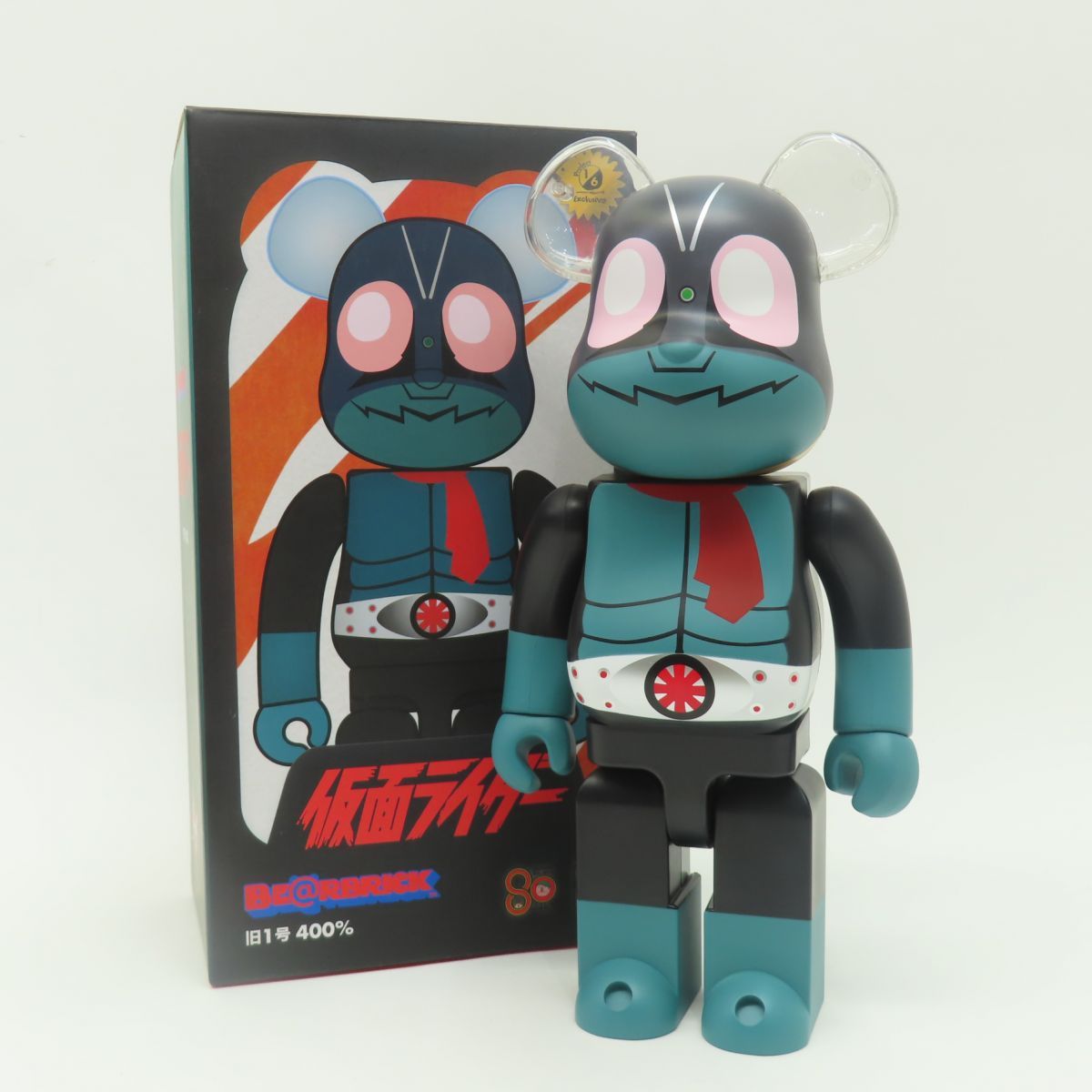 BE@RBRICK ベアブリック 仮面ライダー旧1号 400％ メディコムトイ BE＠RBRICK ベアブリック 仮面ライダー 旧1号 400