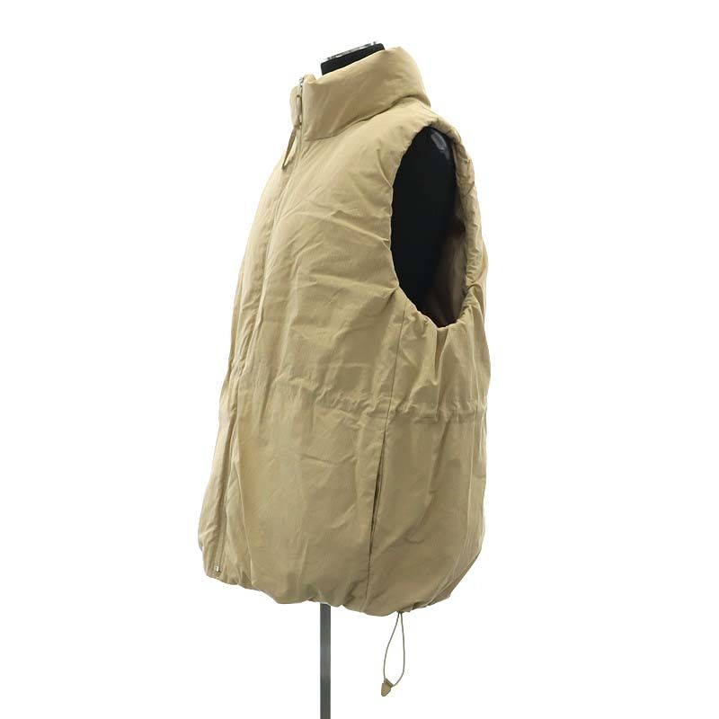 SLOBE IENA P/NPタフタダウンベスト SLOBE IENA P/NPタフタダウンベスト ベージュ